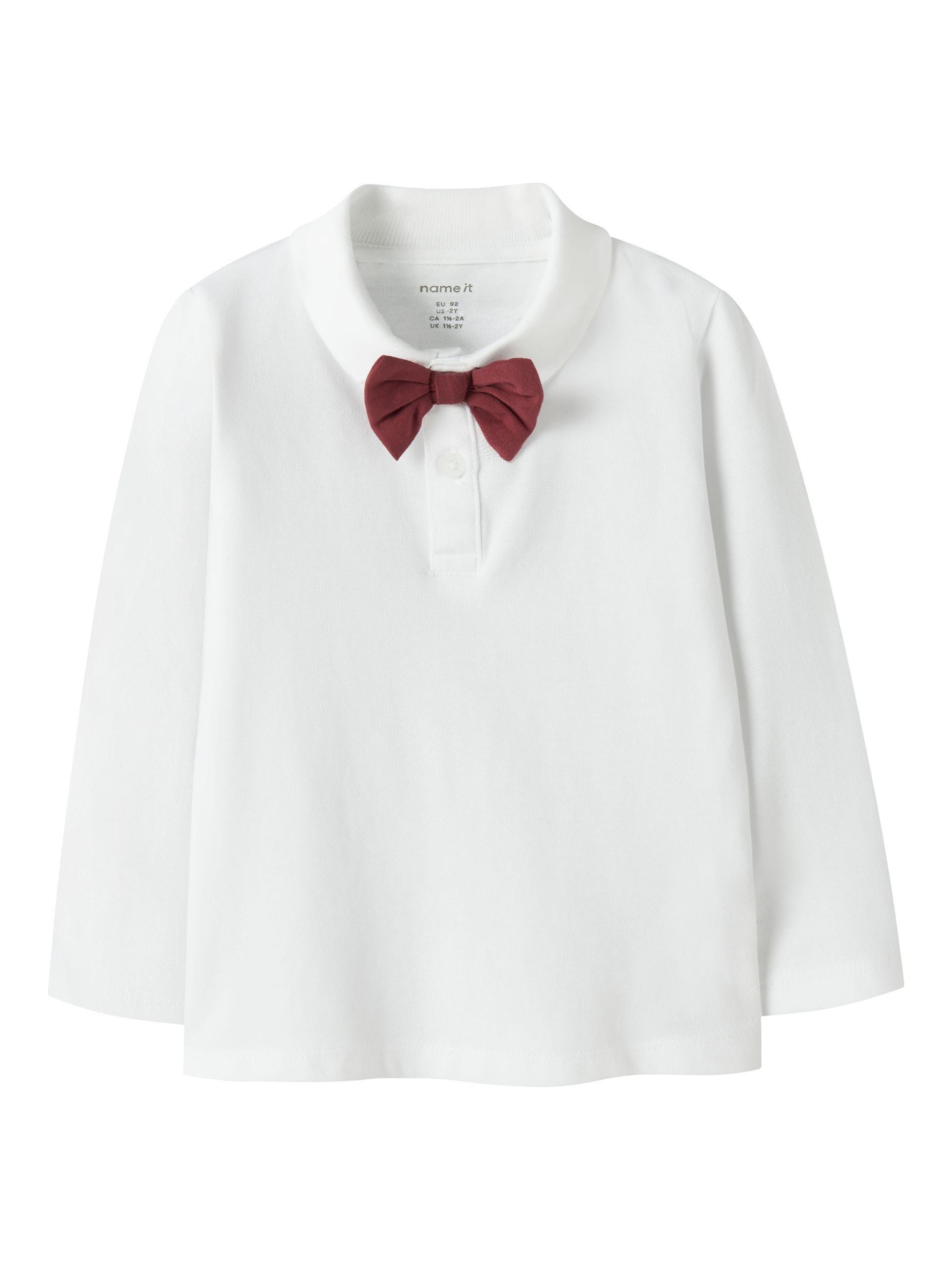 Langarm-Poloshirt