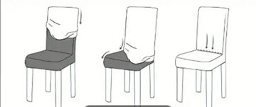 Stuhlbezug Sitzflächenhusse Universal Stuhlbezug Stretch Stuhlhussen, Coonoor, Stretch Abnehmbare Waschbar Stuhlbezug
