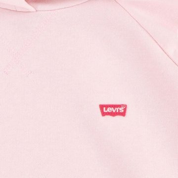 Levi's® Kids Kapuzensweatshirt Mädchenhoodie CHALK PINK (1-tlg) mit Kängarutasche
