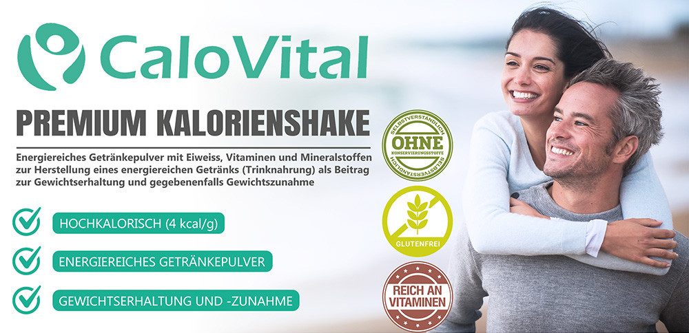 CaloVital Zunehmen hochkalorische Trinknahrung Gewichtszunahme CaloVital 500g Pulver, 1 St.
