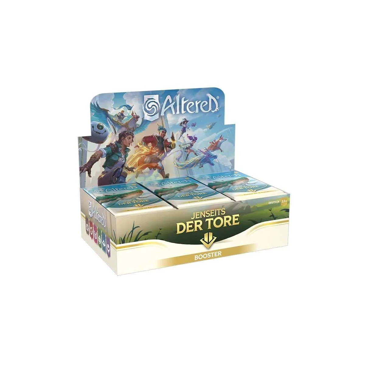 Equinox Spiel Asmodee Sammelkartenspiel Altered TCG Jenseits der Tore - Display mit