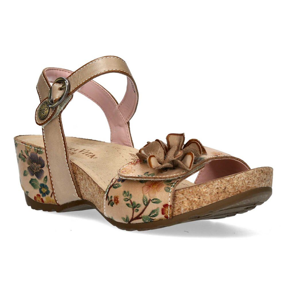 LAURA VITA Laura Vita - Sandaletten - Beige Sandalette
