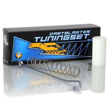 Blasterparts Blaster Tuning-Mega-Pack NERF Rampage Blaster, Mega Komplett-Bundle mit Blaster, Tuning-Feder und 30er Magazin Tromme