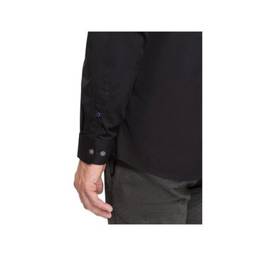 Pioneer Authentic Jeans Langarmhemd schwarz (1-tlg)