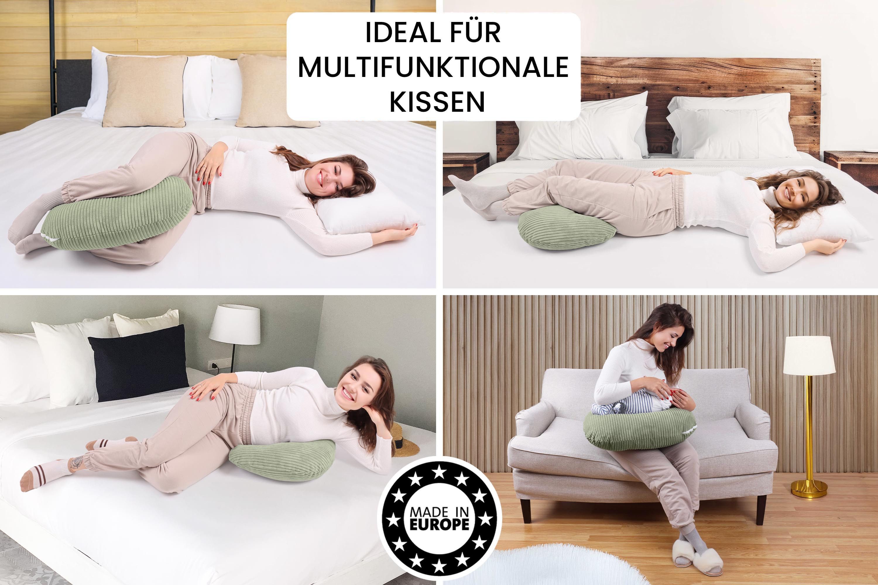 Amilian Stillkissenbezug - Ersatzbezug für Schwangerschaftskissen und Lager günstig online kaufen