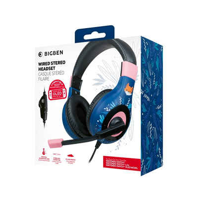 BigBen für Nintendo Switch / Lite Stereo Gaming Headset V1 Fox BB014532 Zubehör Nintendo