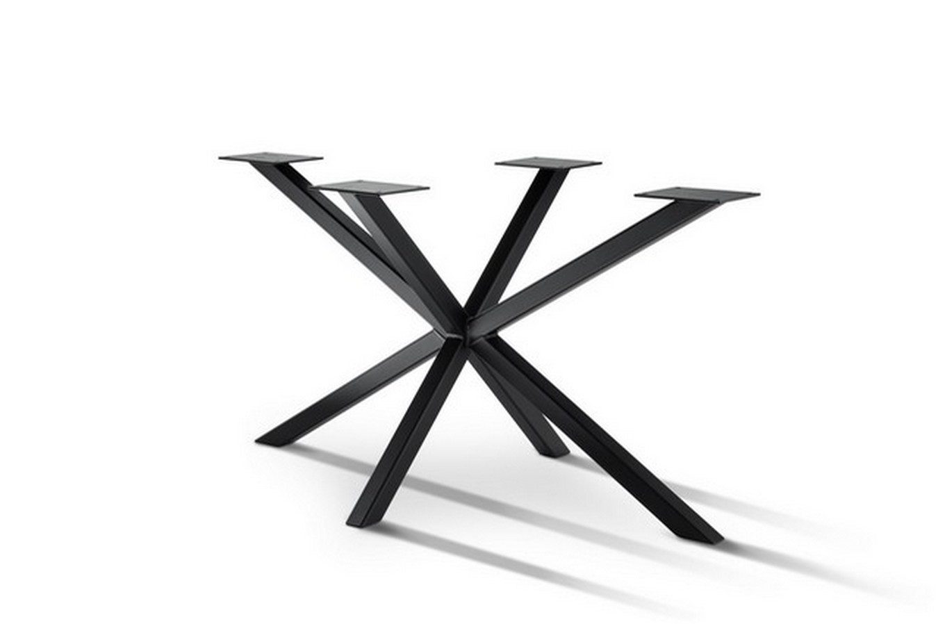 Tischbein Tischgestell Spider 5x5 B 90 cm