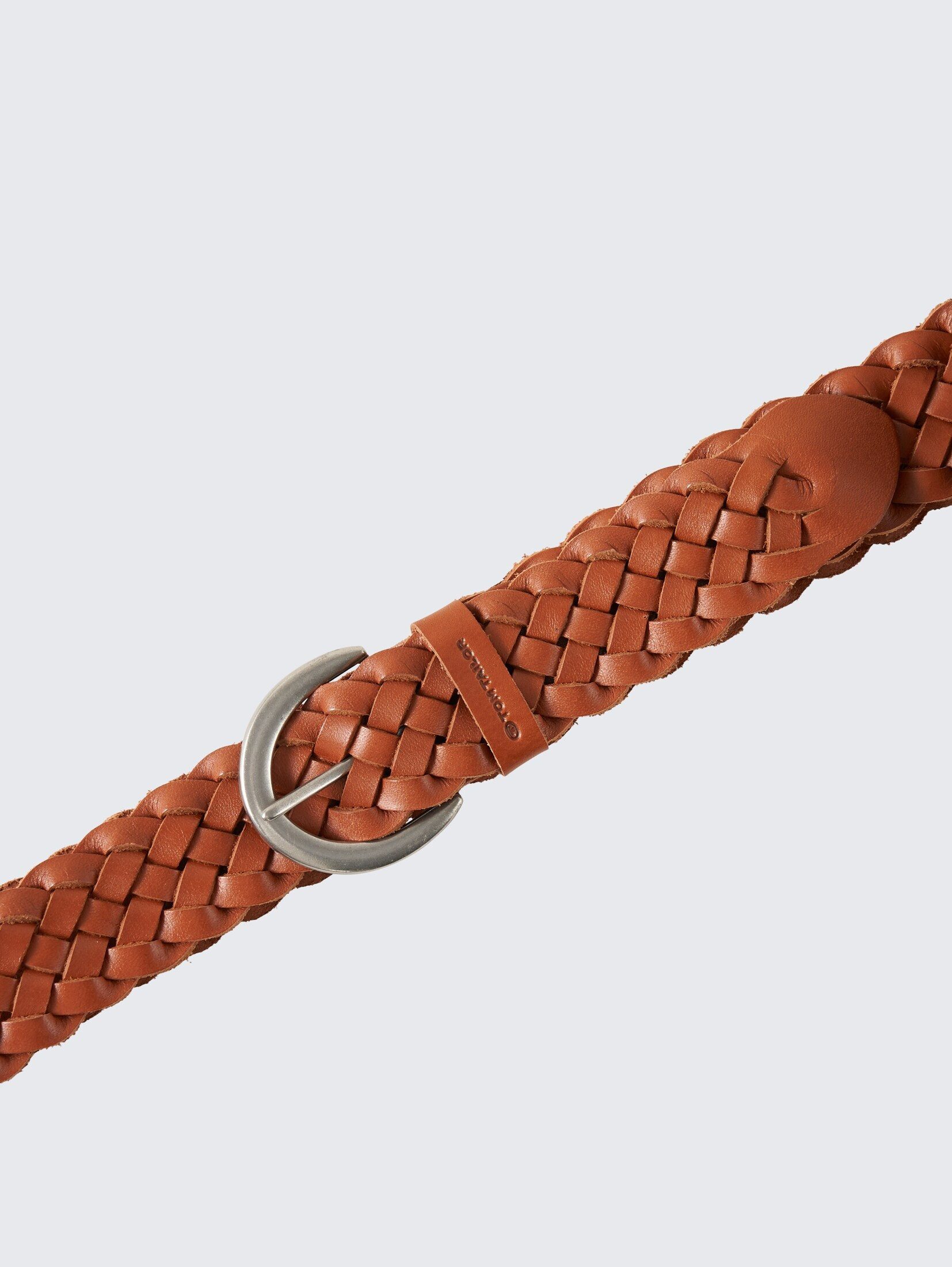 TOM TAILOR Ledergürtel Belts TTLISA Flechtgürtel aus Leder