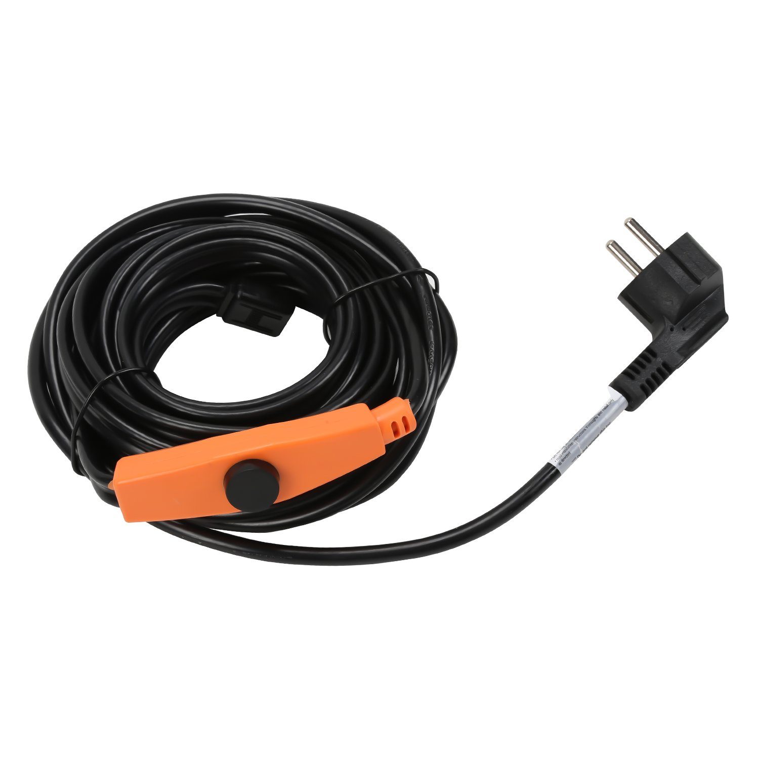 Clanmacy 2M-18M Heizkabel Frostschutz Begleitheizung mit Thermostat 16W/M Rohrbegleitheizung