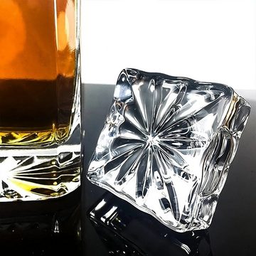 Lasernauten Whiskyglas Whisky Set mit Karaffe und 2, 4 oder 6 Whiskygläsern Geschenk Gläser