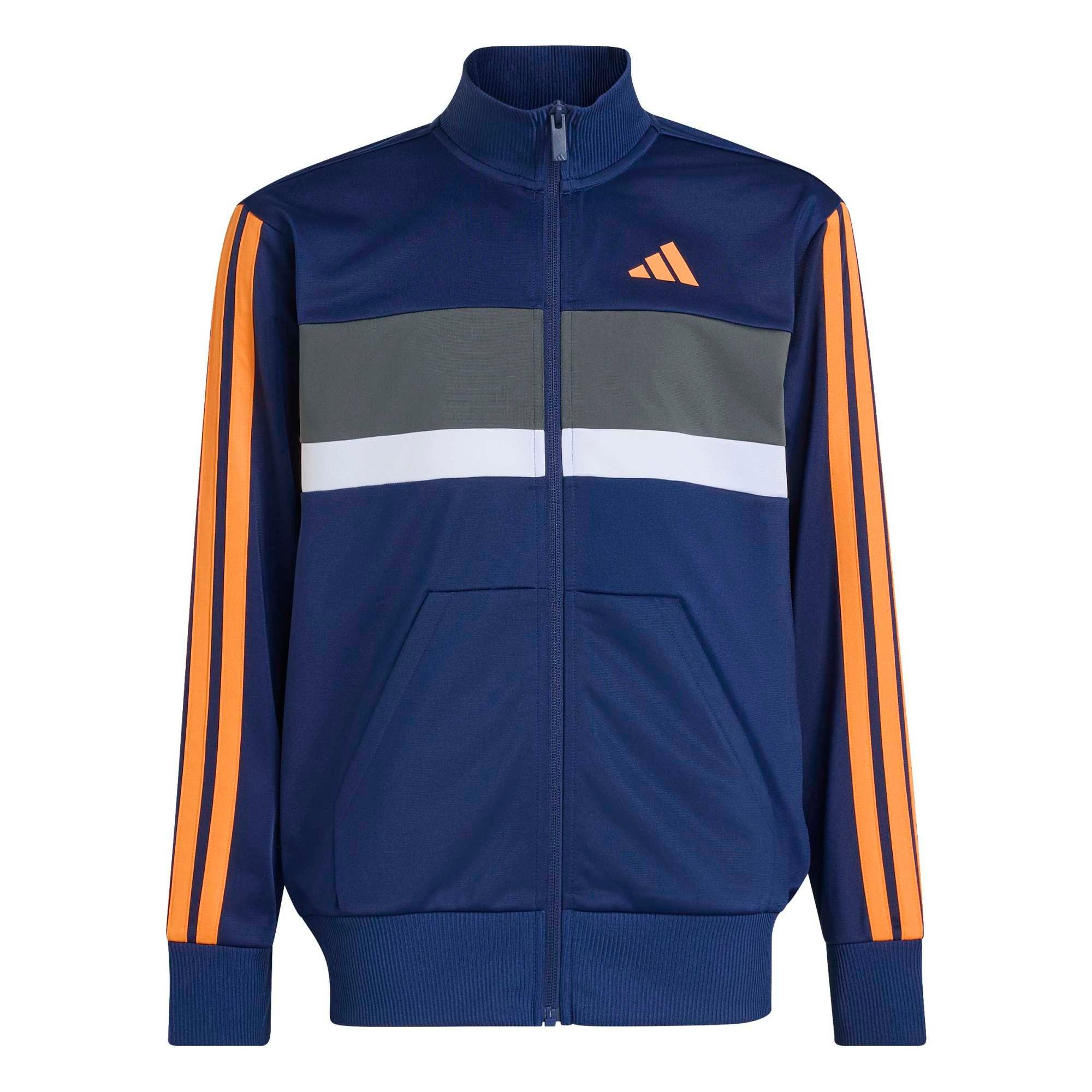 adidas Sportswear Trainingsanzug J 3S TIBERIO TS DKBLUE/PUOR/GREFIV, Ansicht 1