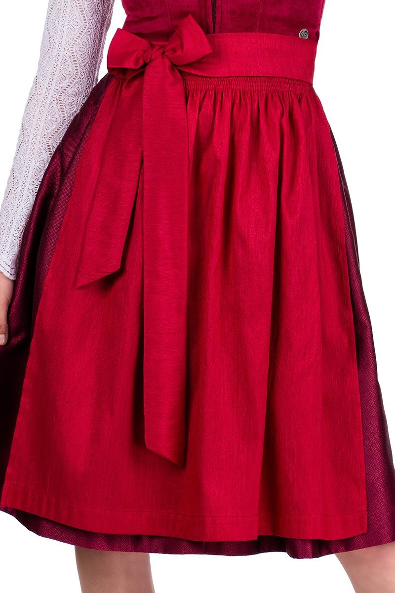 MarJo Dirndl Samt Dirndl 2tlg. - PINZBERG - magenta – Bild 5 von 5