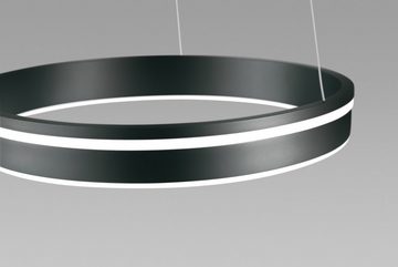 Paul Neuhaus Smarte LED-Leuchte LED Pendellampe CCT Q-Vito Ring, Smart Home, CCT-Farbregelung, Dimmfunktion, Memoryfunktion, mit Leuchtmittel, Pendelleuchte Ring Works with Alexa, Farbwechsel