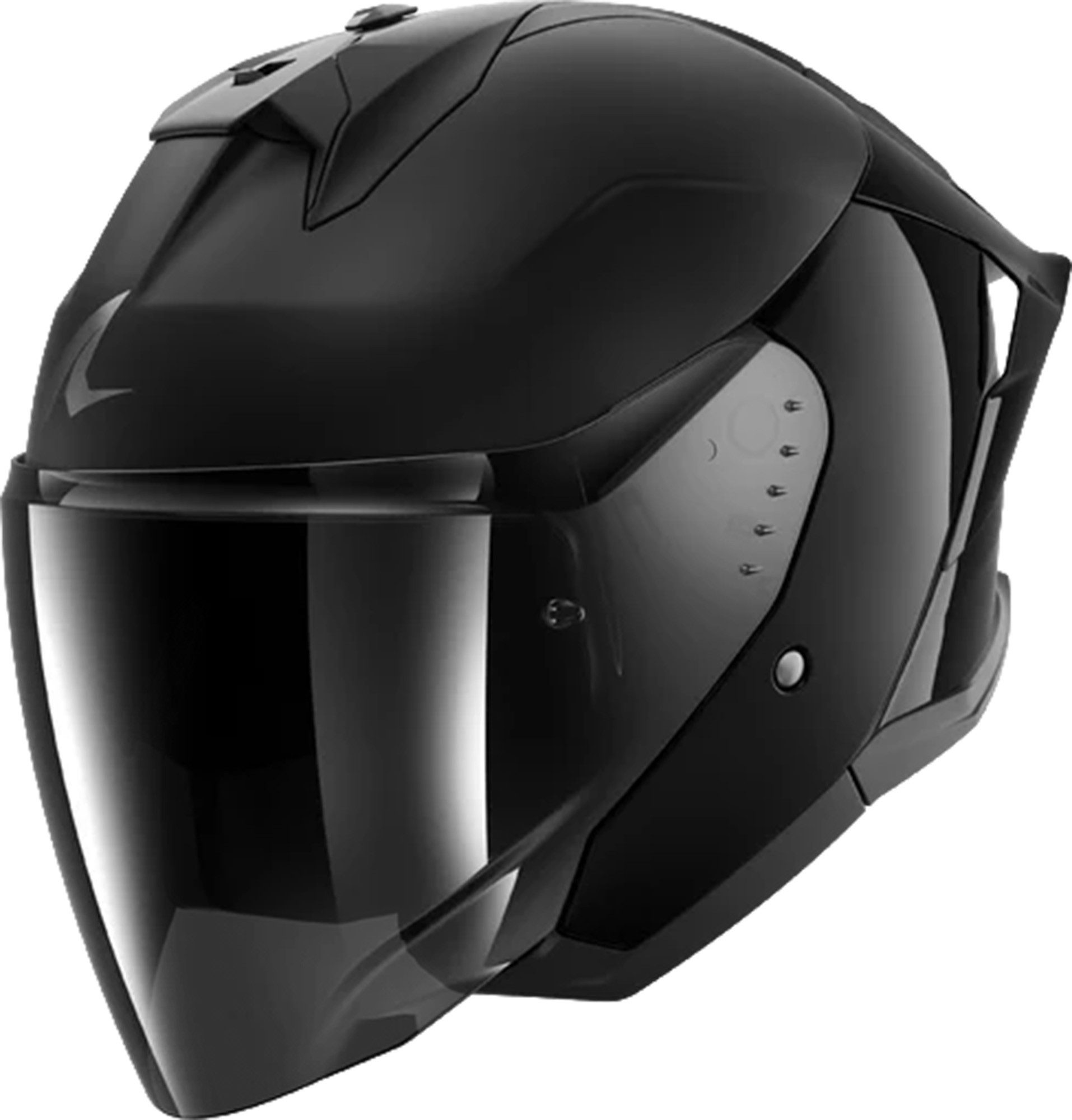 Shark Motorradhelm Skwal Cup Dark Shadow Dual Jethelm, Antifog Beschichtet,vorbereitet Für Kommunikationssystem,geeignet