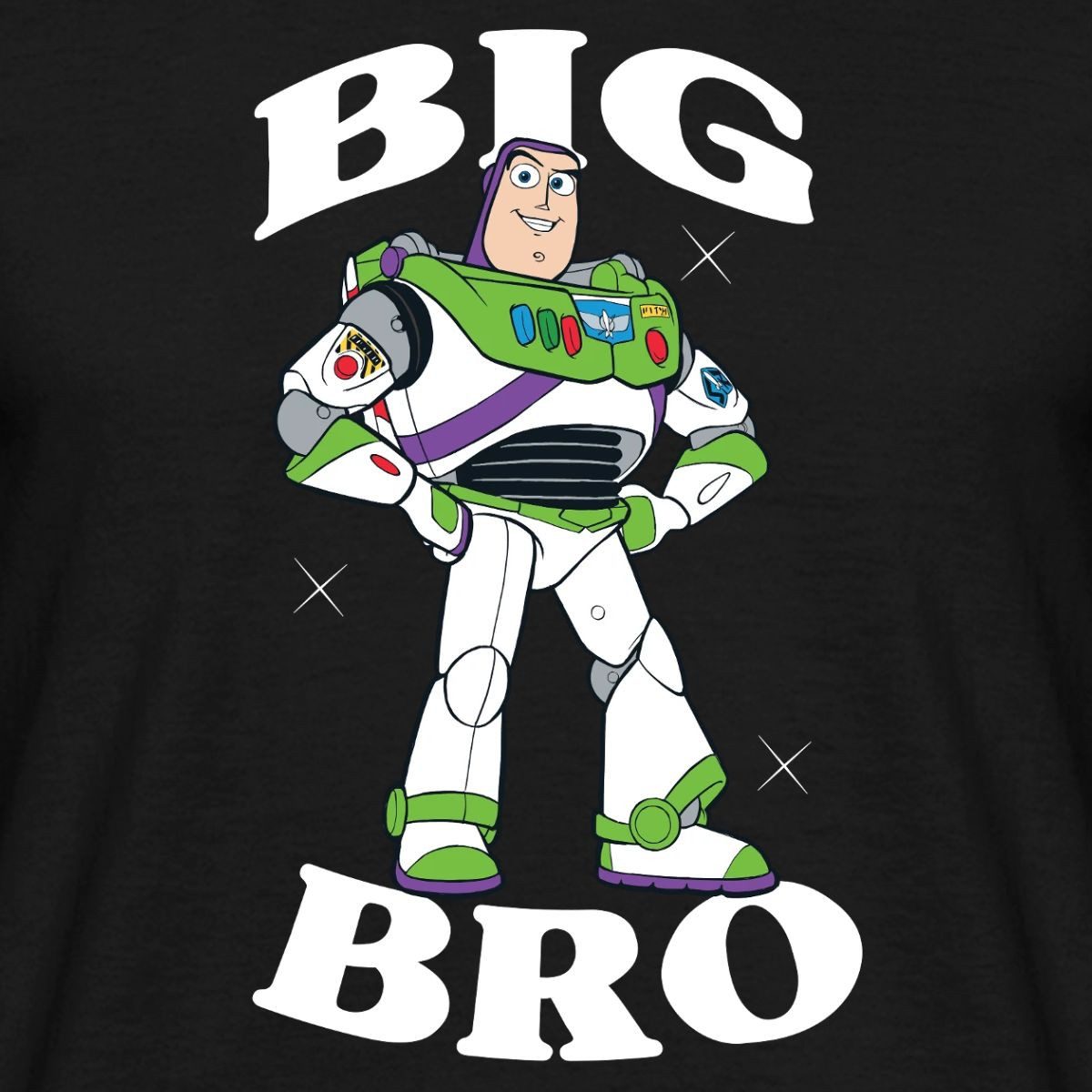 Spreadshirt T-Shirt Toy Story Buzz Lightyear Big Bro Männer T-Shirt (1-tlg)