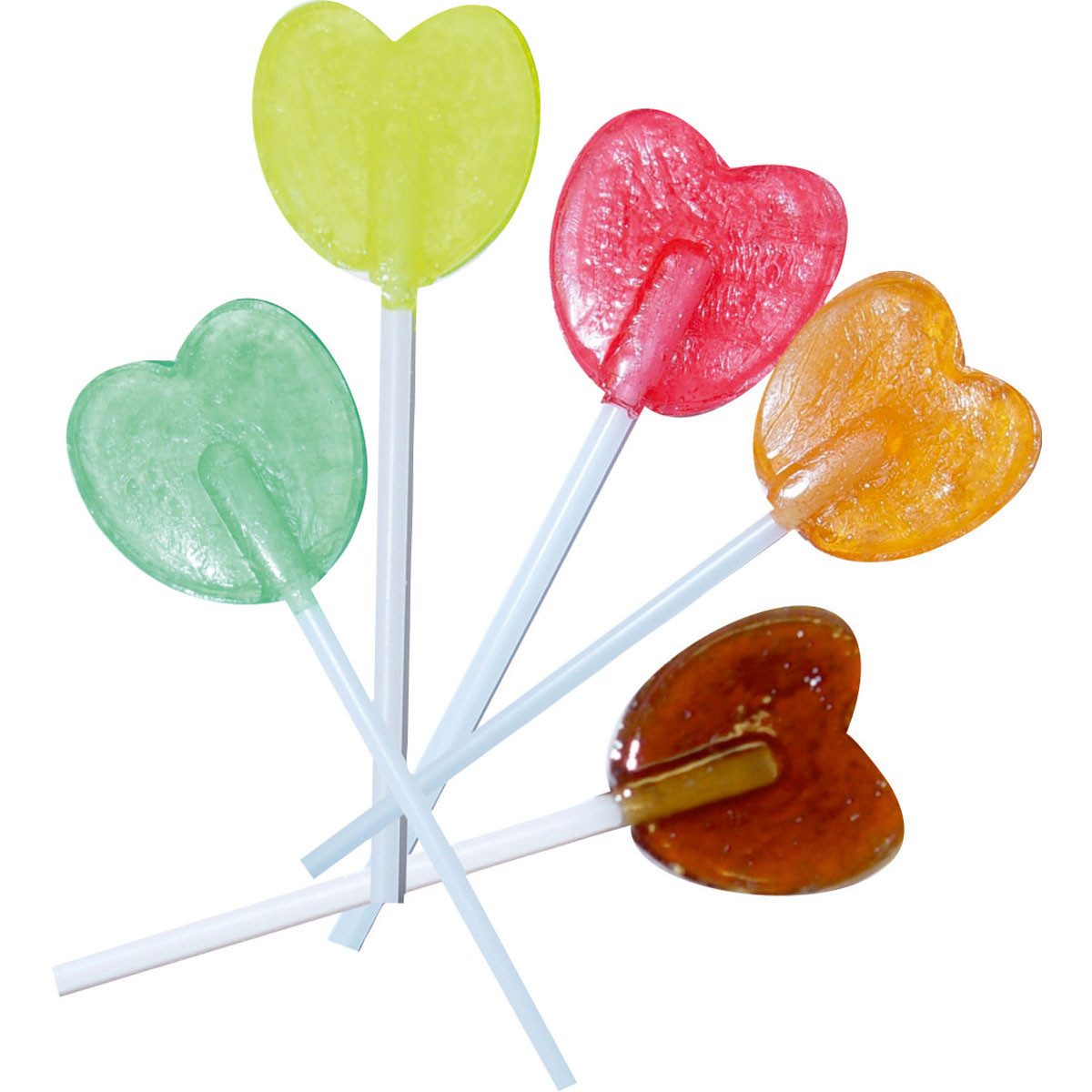 COOL Süßigkeit, Cool Herz Lollis in einem Beutel mit 6 unterschiedliche Sorten 1000g