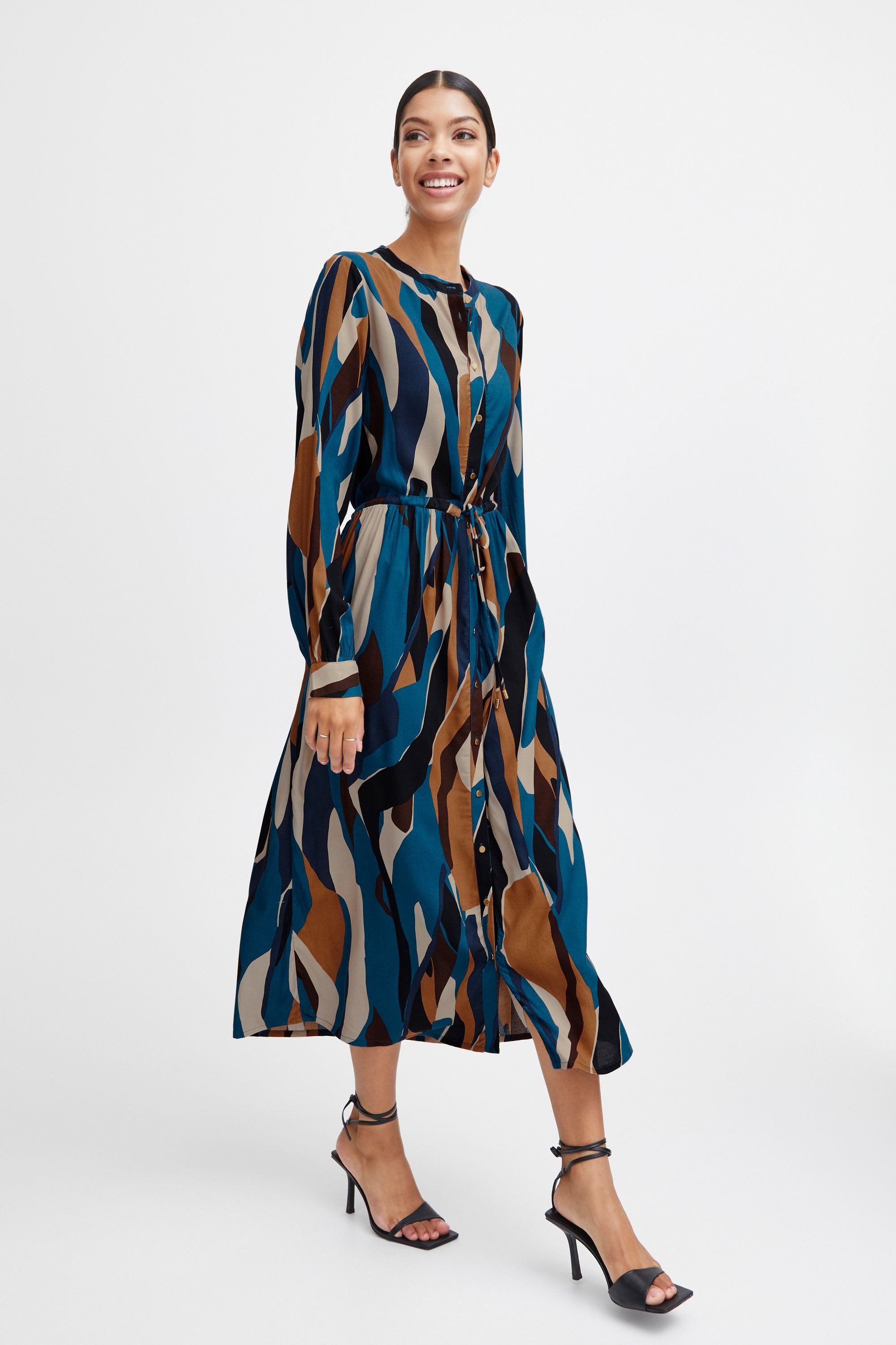 b.young Blusenkleid BYHISIA LONG DRESS - günstig online kaufen