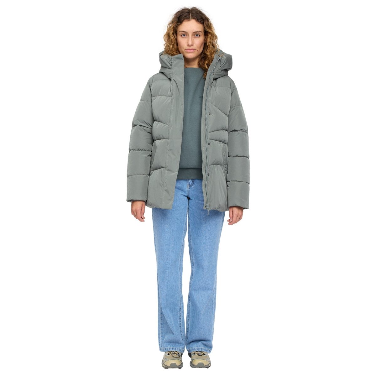 MAZINE Parka Mazine Waves Quilt Puffer Jacket - Steppjacke