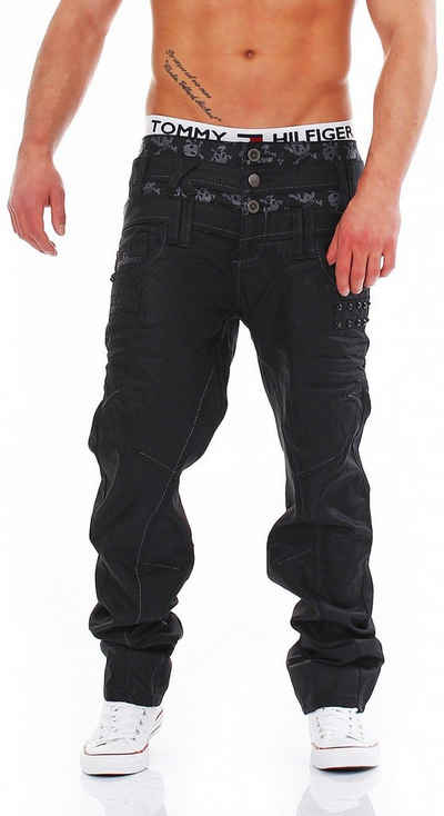 Cipo & Baxx Regular-fit-Jeans Cipo & Baxx C-1118 Regular Fit Herren Jeans