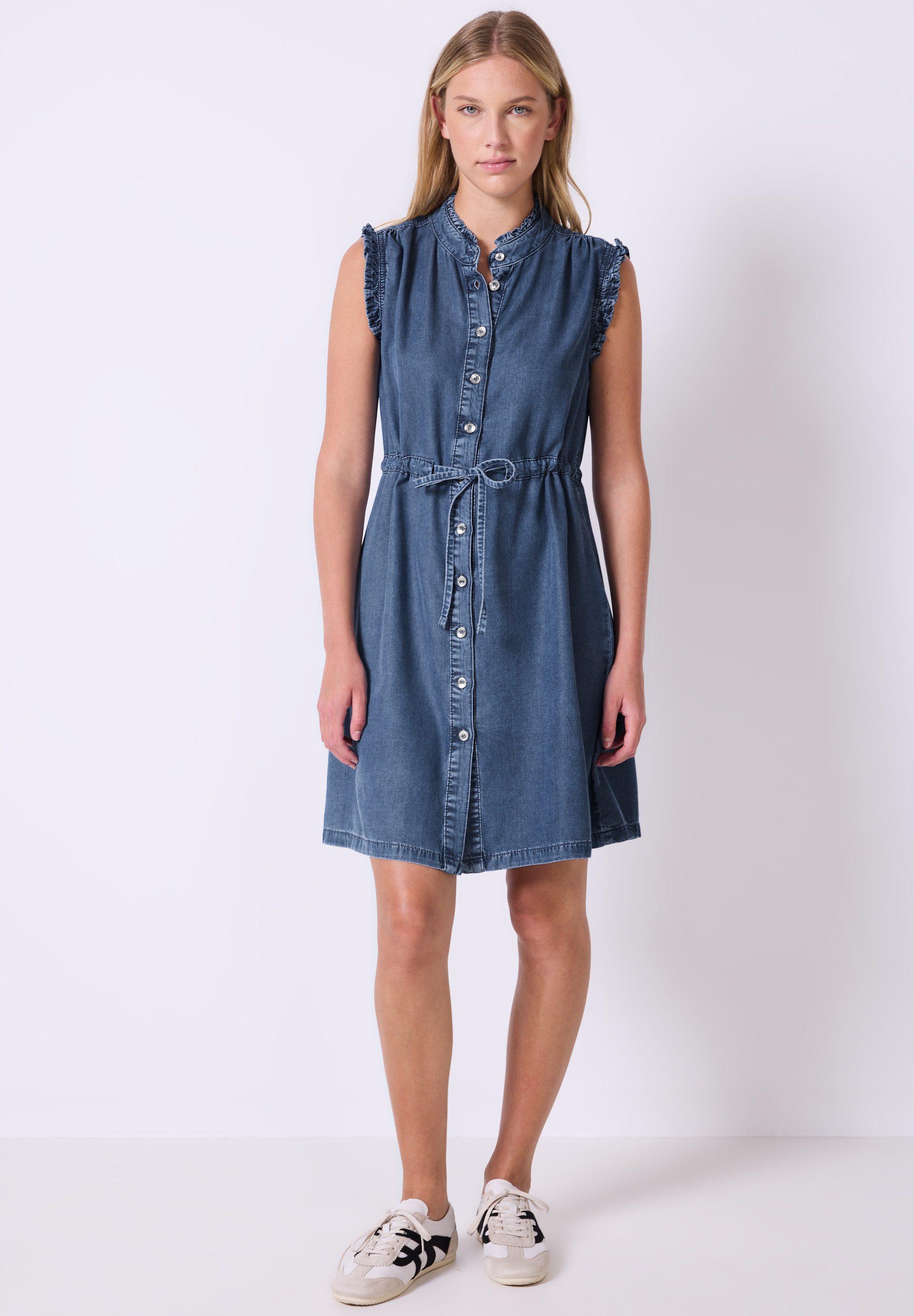 STREET ONE STUDIO Midikleid aus Lyocell günstig online kaufen