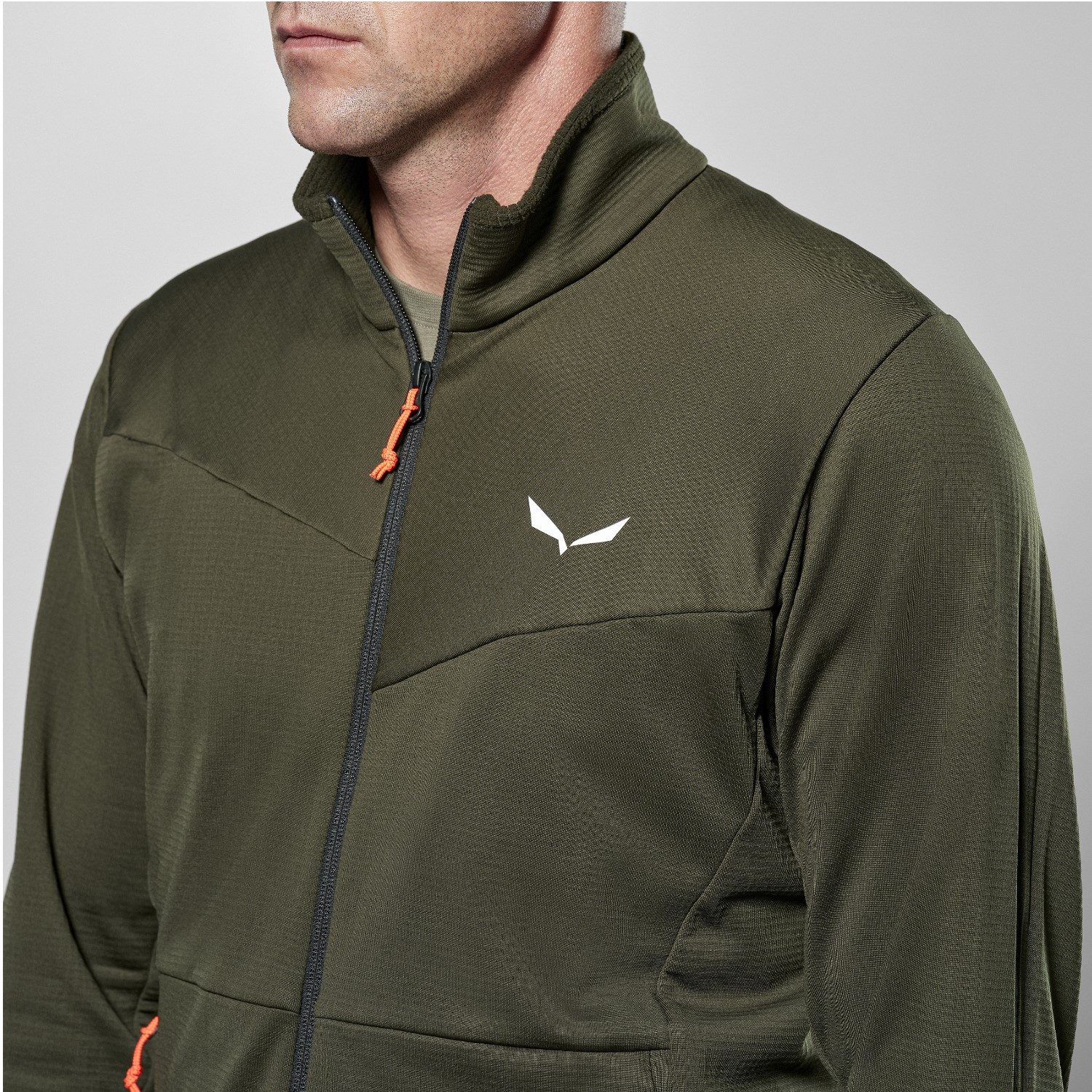Salewa Strickfleecejacke Cammino Polarlite Unterlayer Fleecejacke mit Stretch