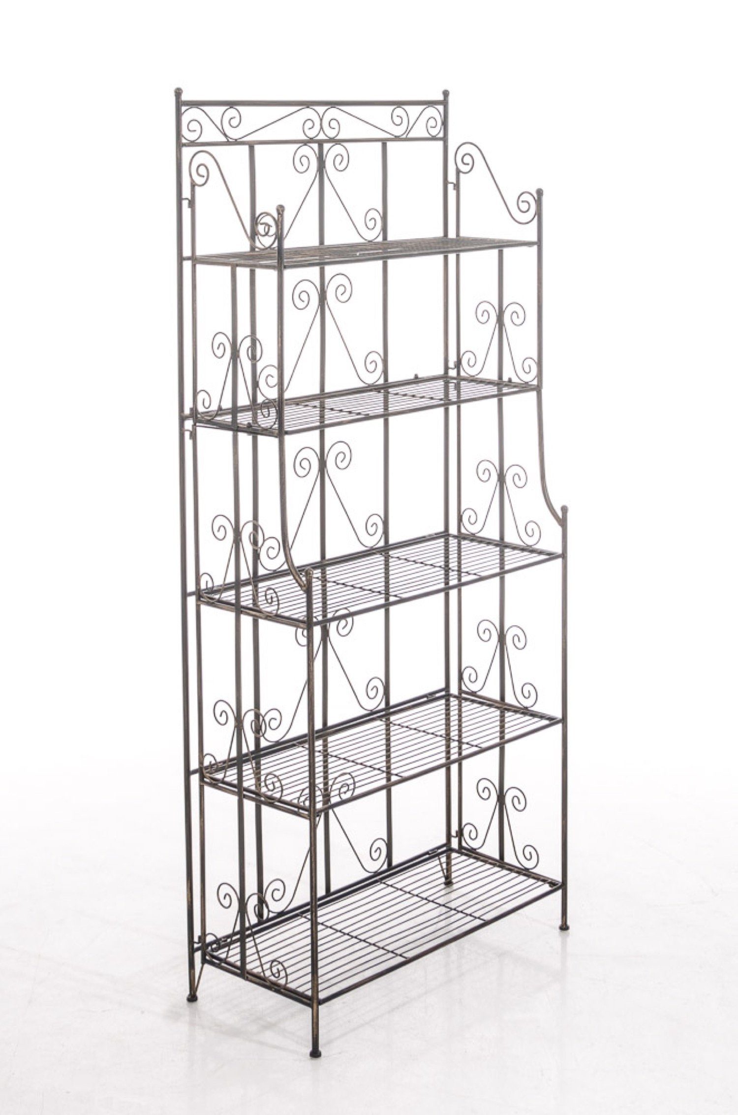 TPFGarden Standregal Cio - Blumenständer - 5-stöckiges Pflanzenregal, Blumenregal - Pflanzengestell, Pflanzenständer mit den Maßen (HxB xT): 173 x 74,5 x 34,5 cm