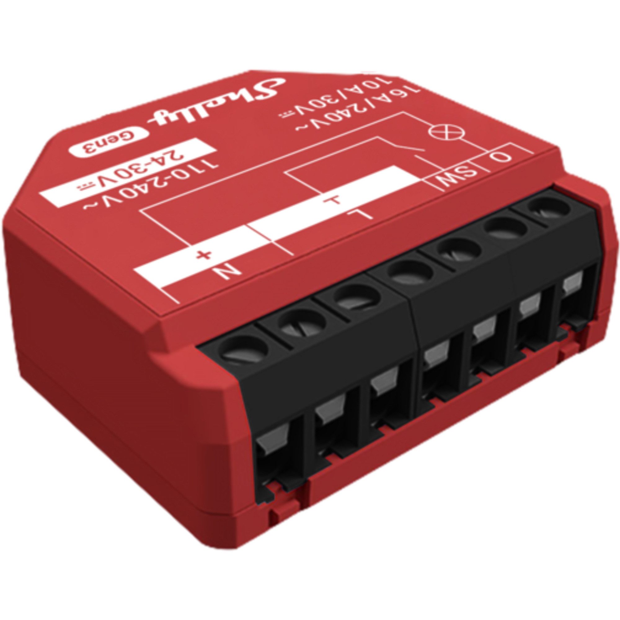 Shelly Shelly 1PM Gen3, Реле, (2er Pack) Smart-Home-Zubehör