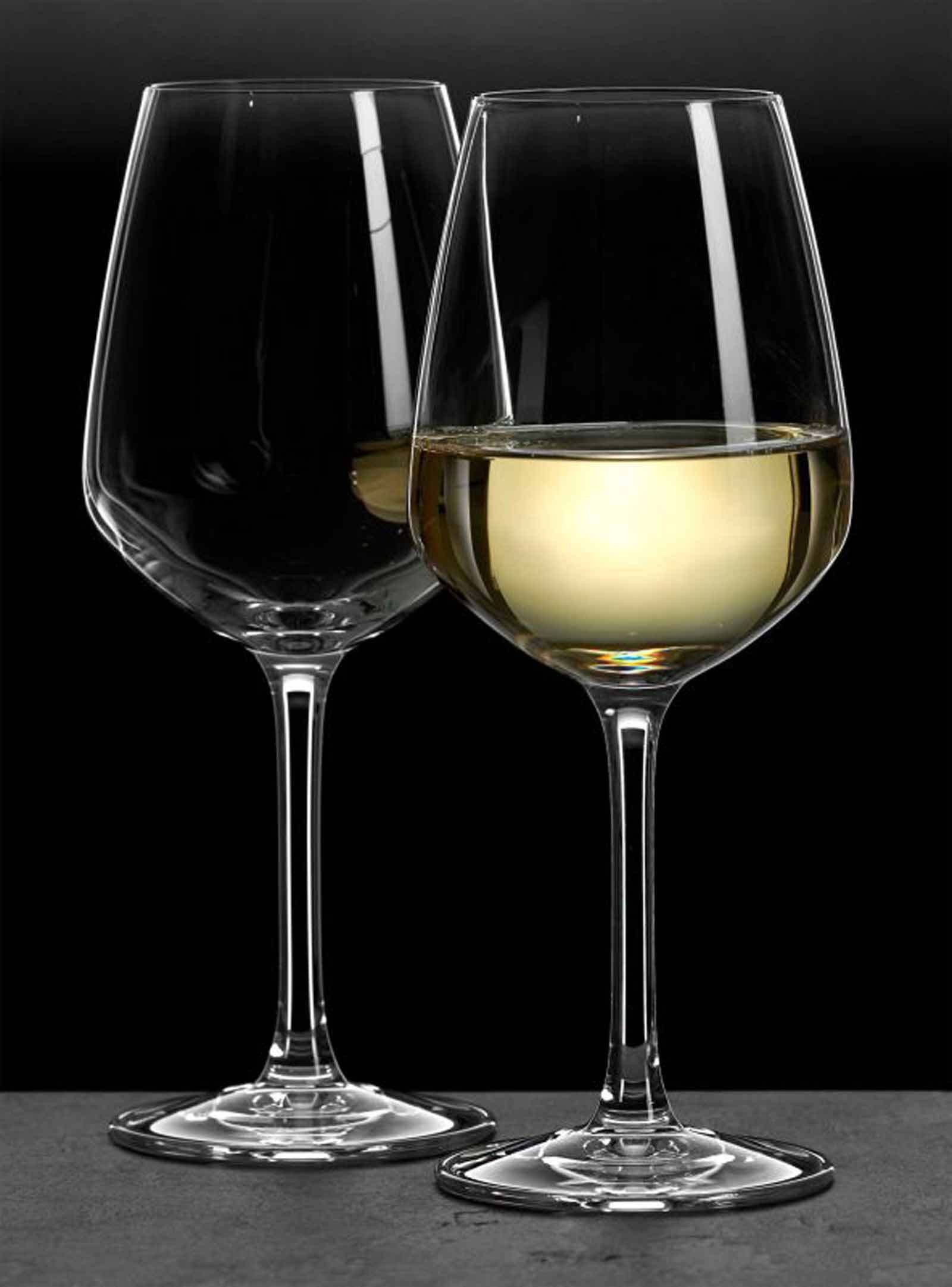 Ritzenhoff & Breker Weißweinglas Mambo Weißweingläser 300 ml 4er Set, 4-tlg., Glas
