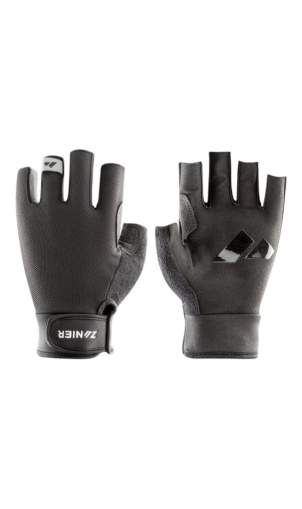 Zanier Kletterhandschuhe Adrenalin schwarz - 1 Paar – Bild 3 von 3