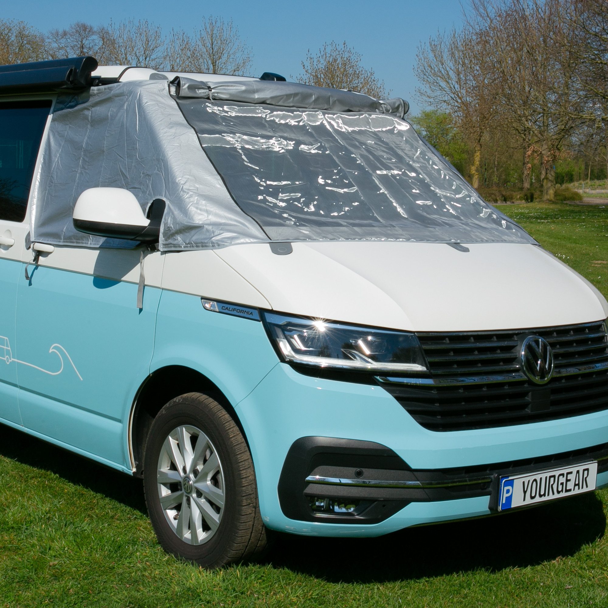 yourGEAR Schutzplane your GEAR Sanremo Plus - Sonnenschutzmatte VW T5/6/6.1, Thermocover