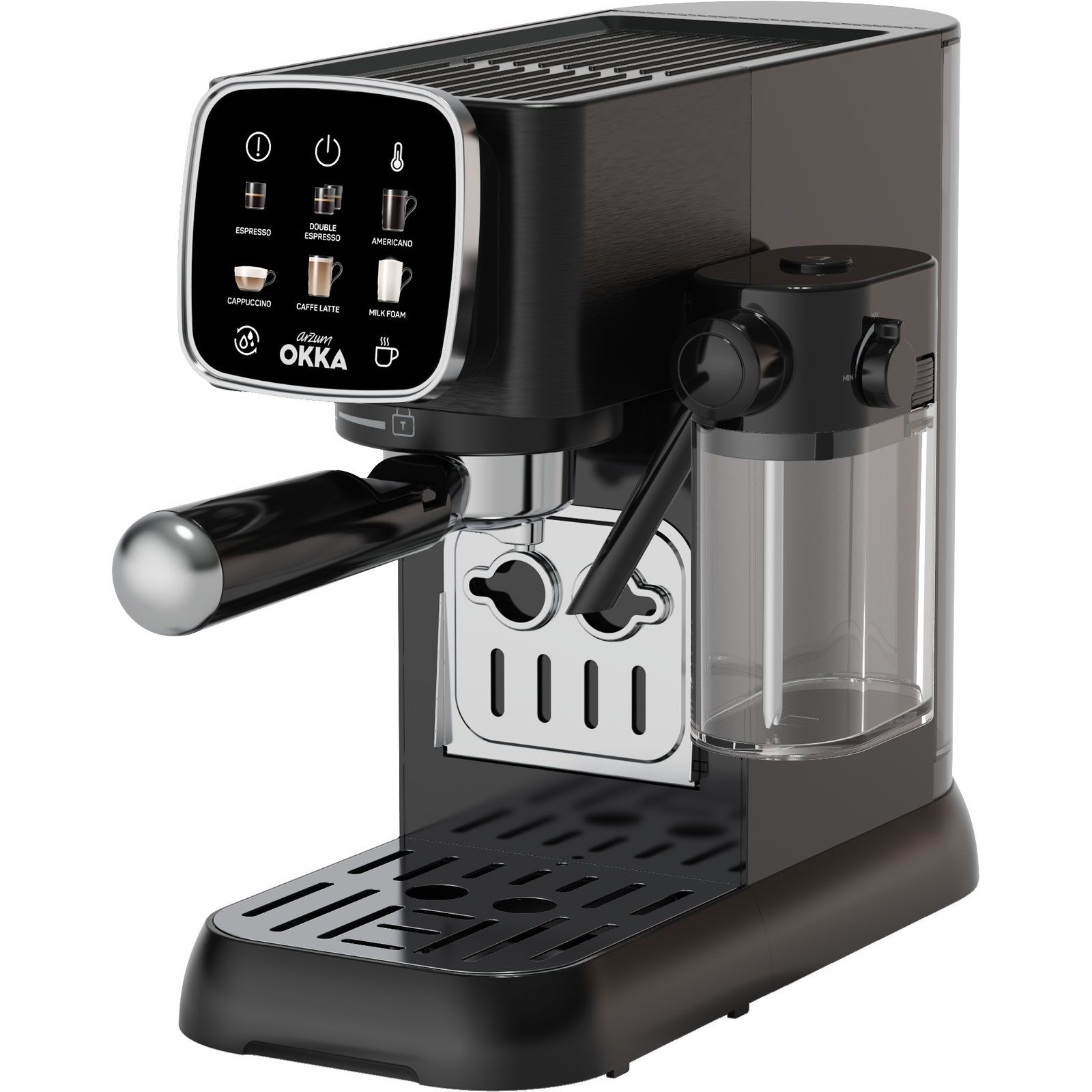 Arzum Filterkaffeemaschine OK0032-0500, 19 Bar Pumpe