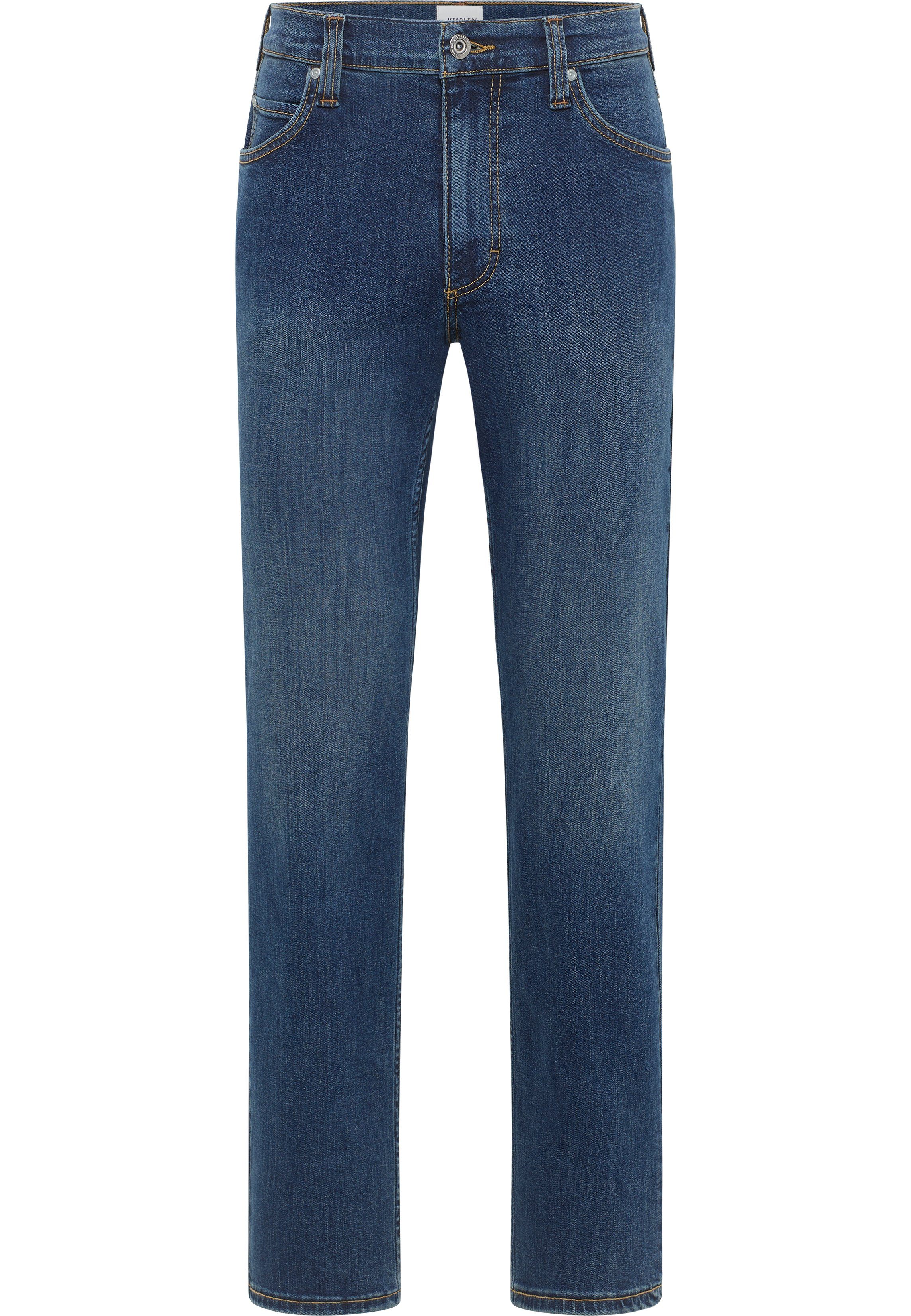 Mustang Herren Jeans TRAMPER STRAIGHT Straight Fit - Mid Waist Blau günstig online kaufen