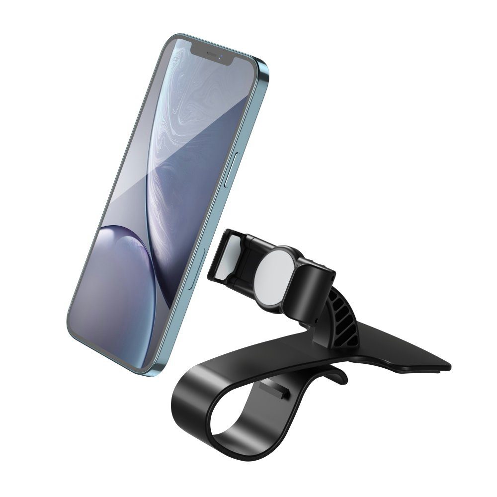 XO Smartphone-Halterung Autohalter C71 Handy Halterung Car-Mount für Cockpit 360 Grad schwarz