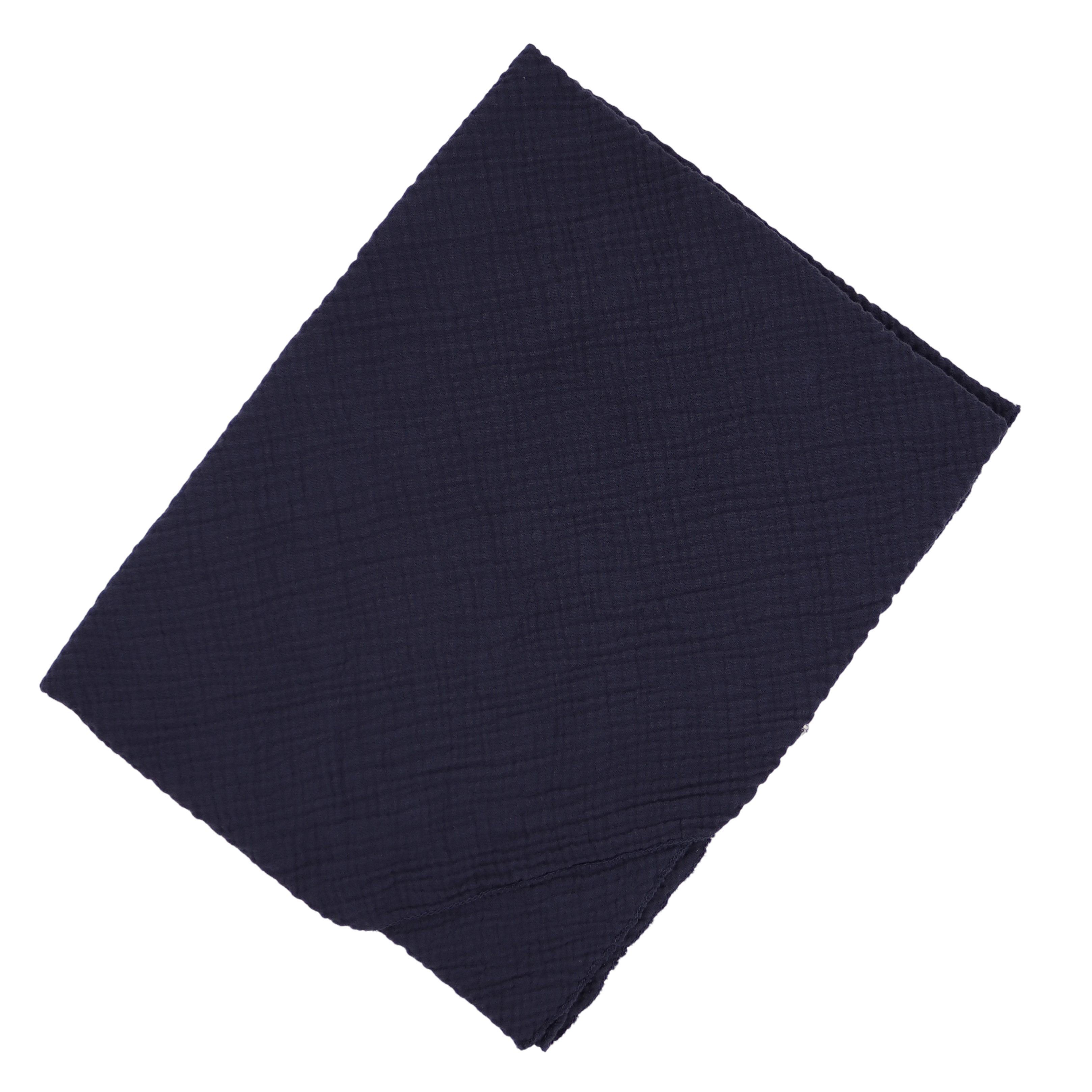 MIRROSI Dreieckstuch Aus Musellin Dreiecksschal ca.190x80 cm, Made in Italy, (Leicht ideal für das ganze Jahr, 100% Baumwolle), in tollen Farben Unifarben)