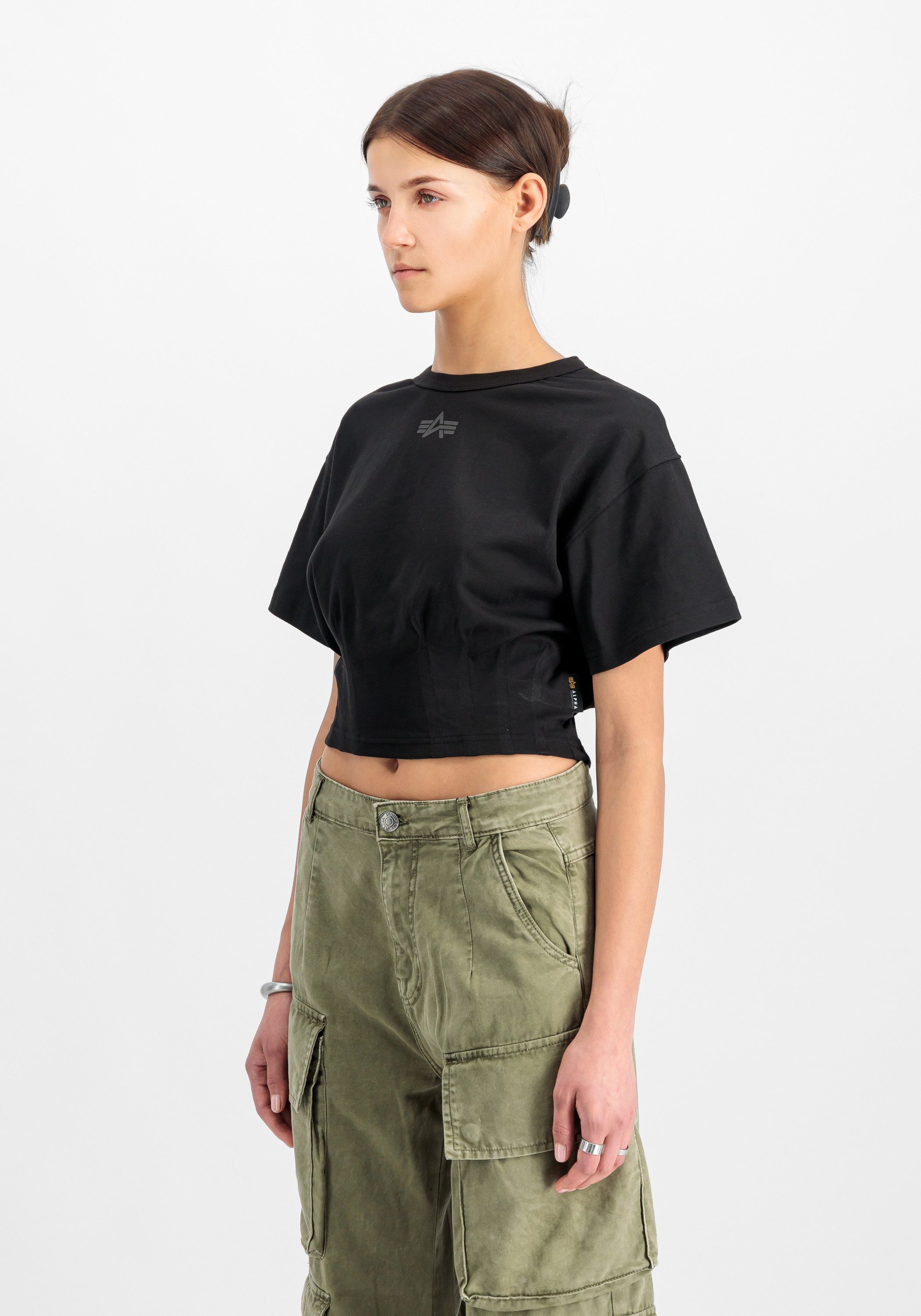 Alpha Industries T-Shirt Waisted T-Shirt W