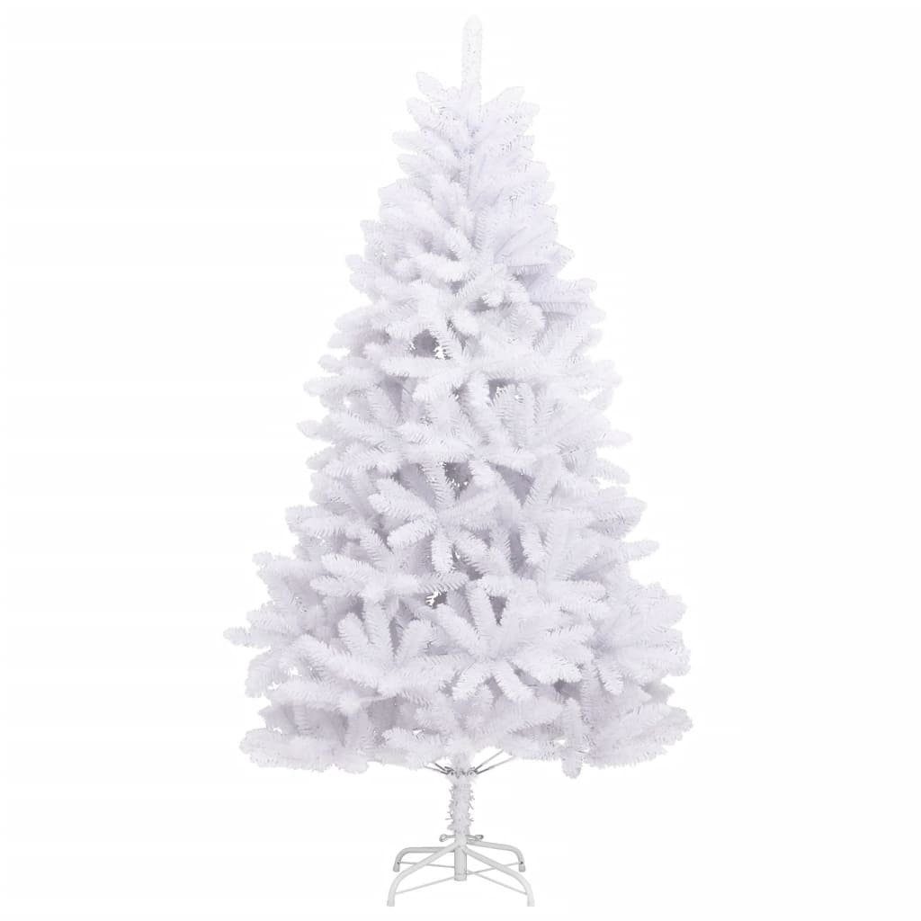 Künstlicher Künstlicher Weiß vidaXL Klappbar 300 mit Weihnachtsbaum cm Weihnachtsbaum Ständer