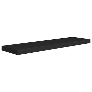 vidaXL Regal Schweberegal Wandboard Hängeregal Wandablage Wandregal Schwarz 90x23,5