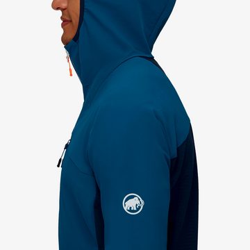 Mammut Softshelljacke Aenergy SO Hybrid Hooded Jacket mit angepassten Belastungszonen