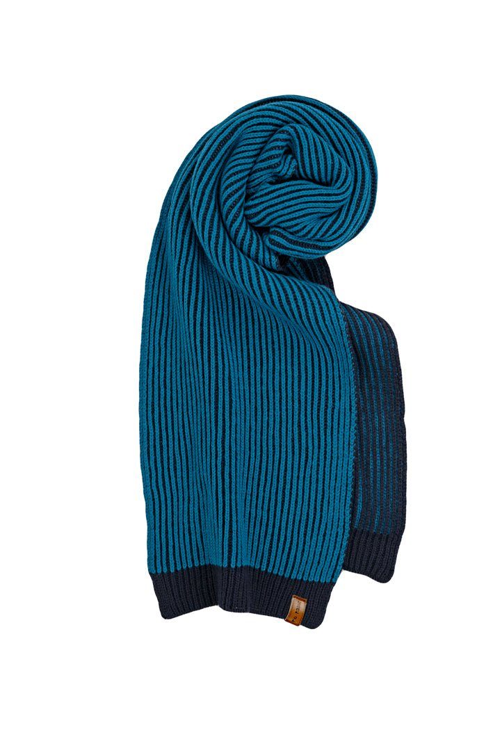 schön Thinxx "Rippe Mittelgrau 2tone", Strickschal Herbst/Winter Warm Have, Beauty hält im Strickschal Must Ein