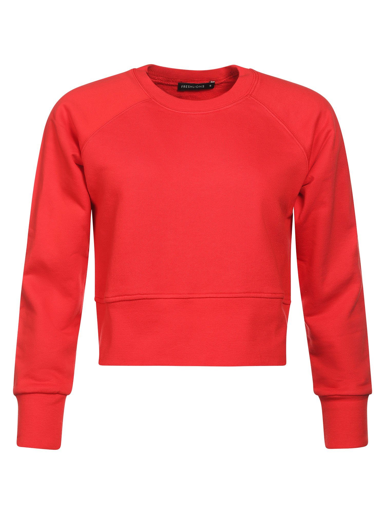 Sweatshirt Rot Sweater Freshlions Freshlions