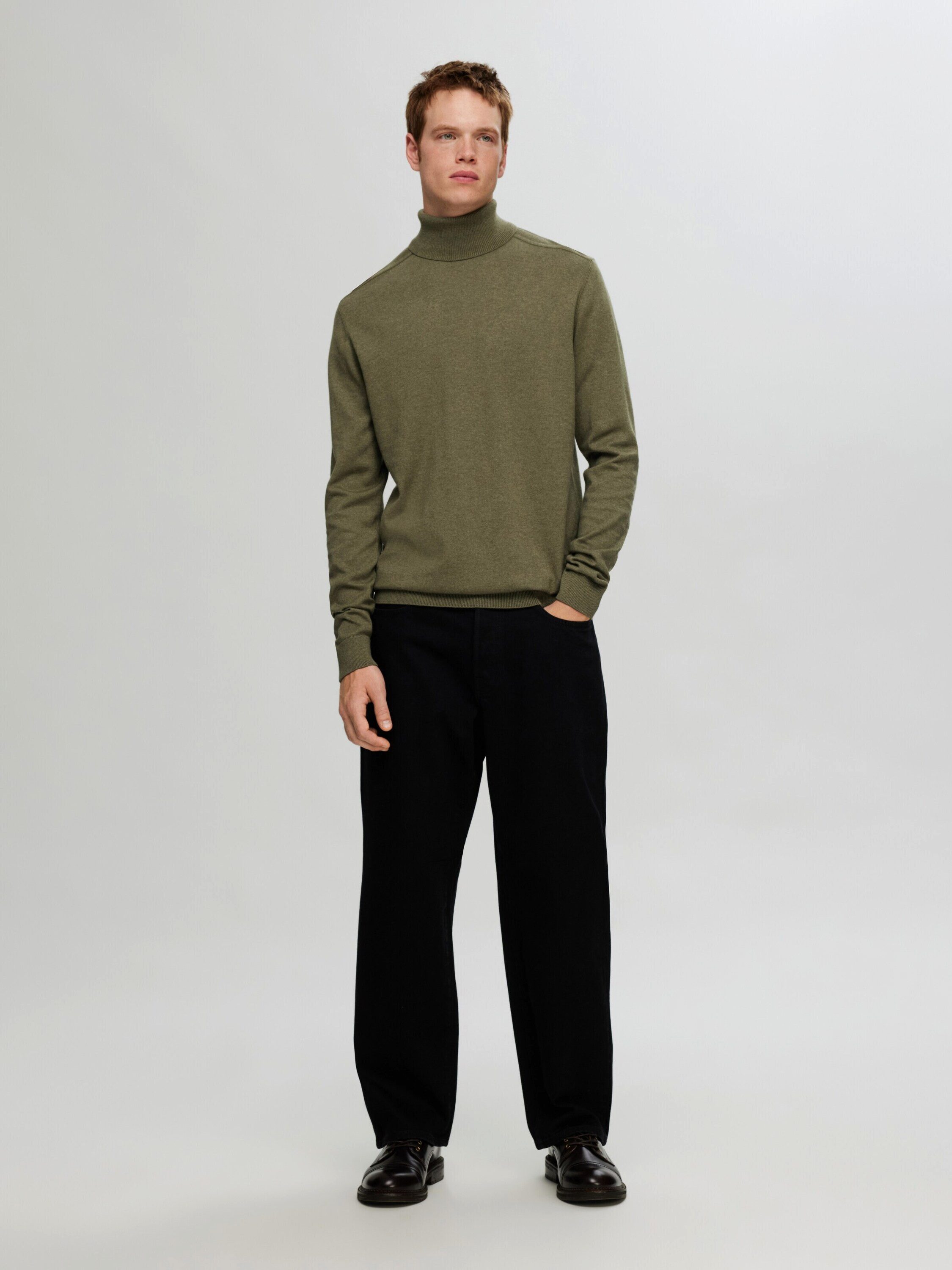 Selected Strickpullover Berg (1-tlg)
