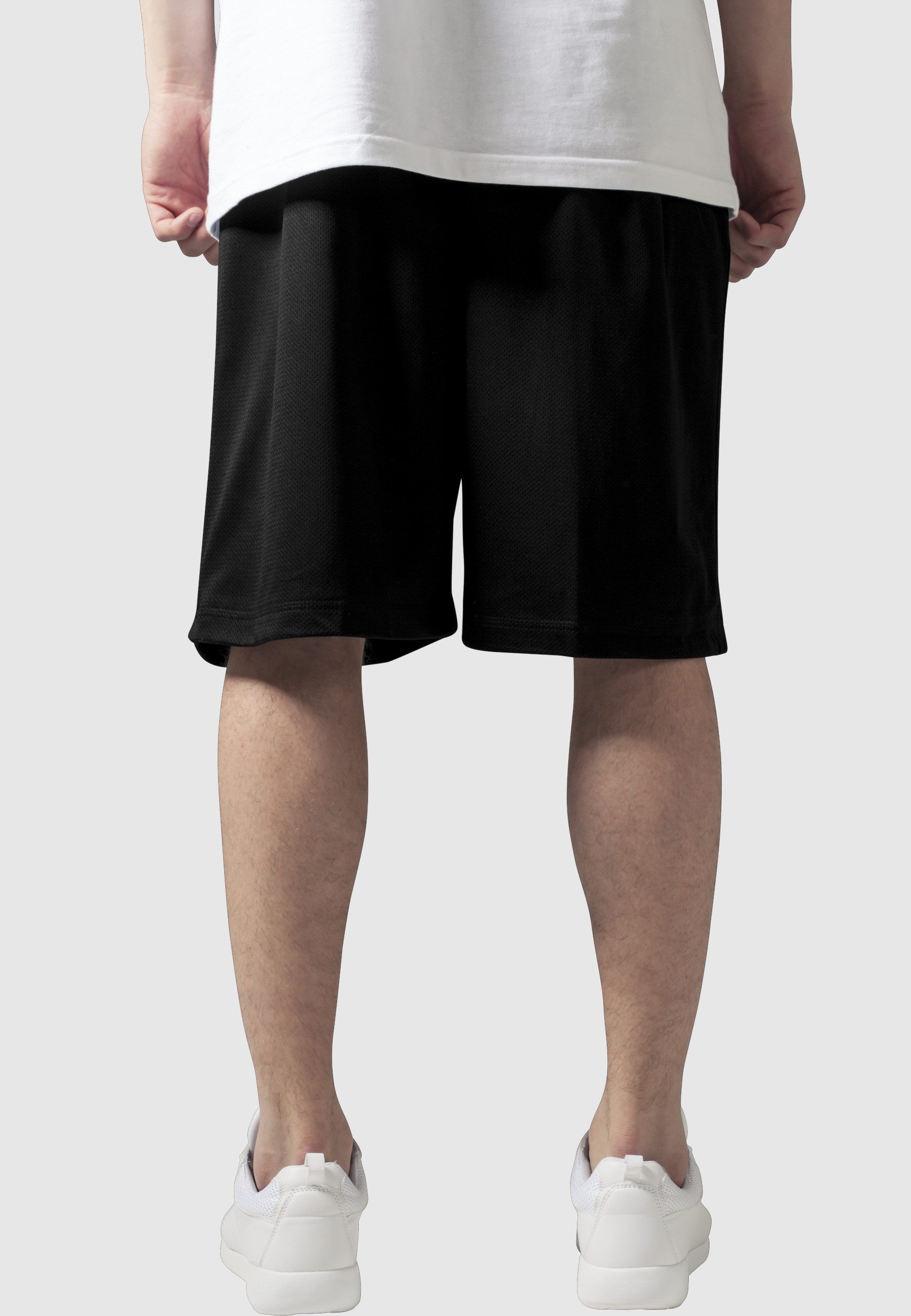 URBAN CLASSICS Stoffhose Urban Classics Herren Bball Mesh Shorts (1-tlg)