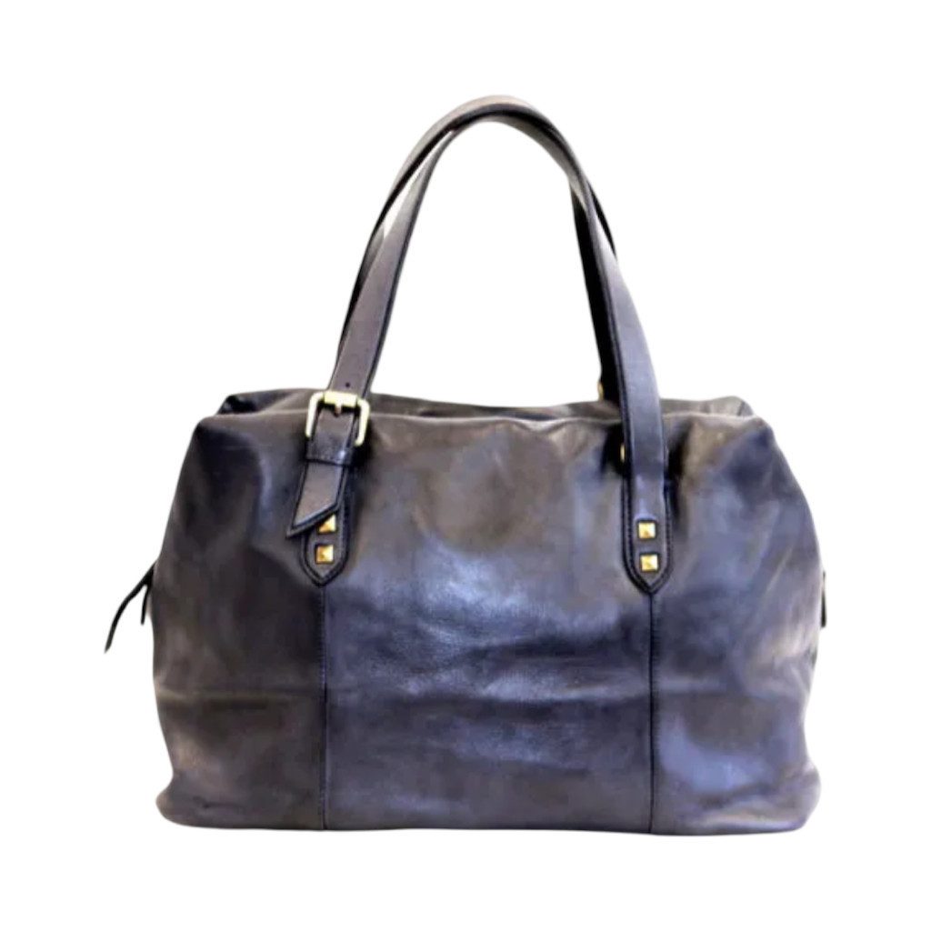 BZNA Handtasche Serena Designer Ledertasche Schultertasche