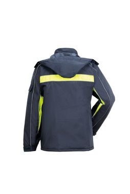 Planam Arbeitshose Cosmic Jacke Outdoor marine/gelb Größe XL (1-tlg)