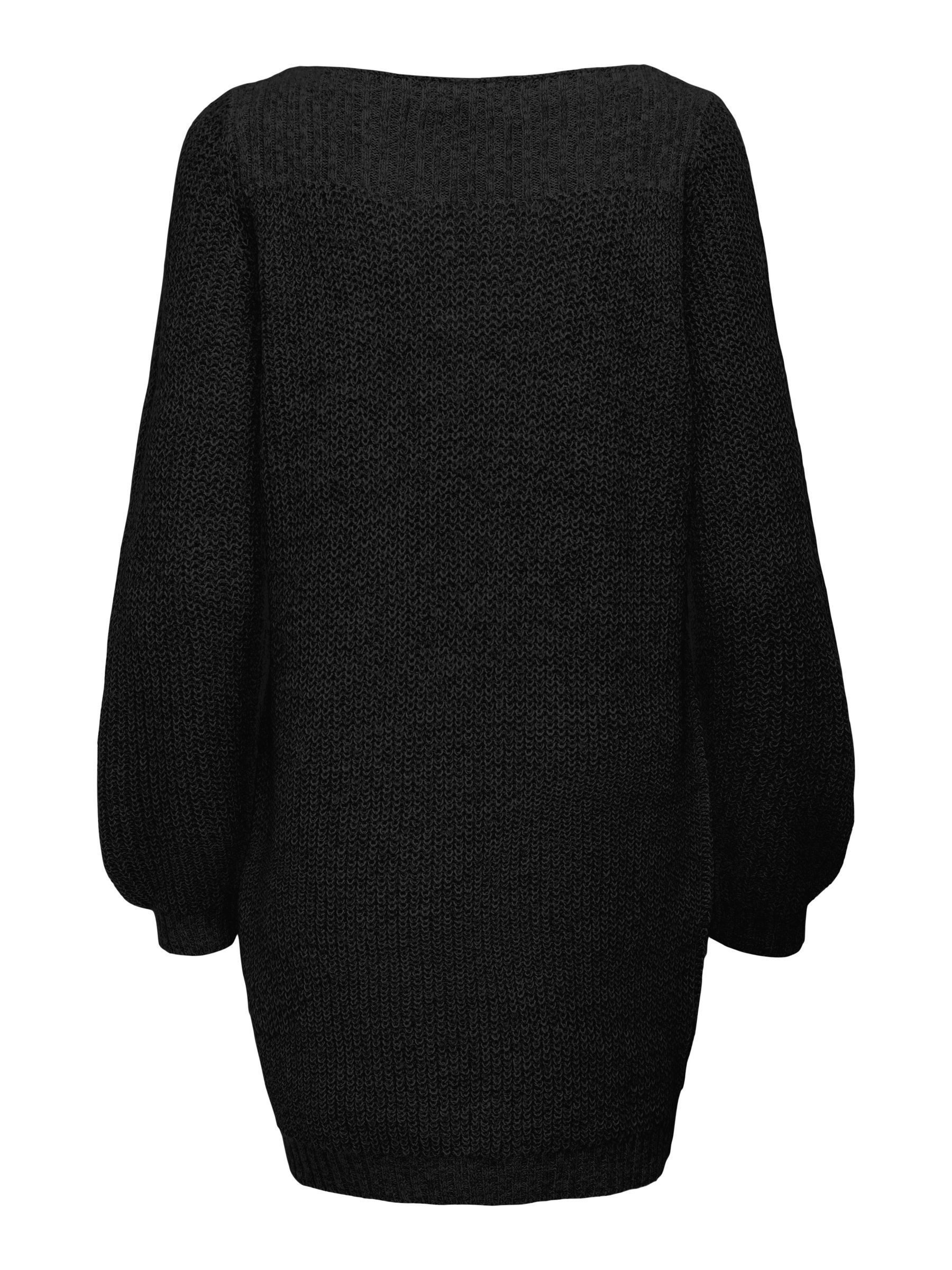 JDY Minikleid JDYWHITNEY MEGAN L/S BOAT DRESS KNT NOOS Sommerkleid