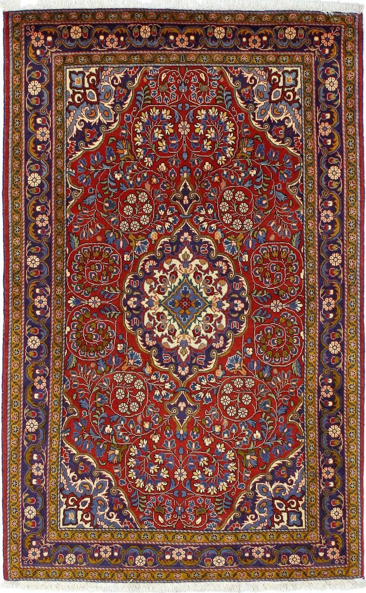 Orientteppich / mm Trading, rechteckig, Höhe: Nain Handgeknüpfter Perserteppich, 104x167 Malayer 12 Orientteppich