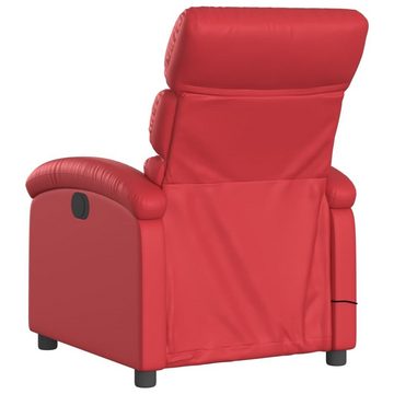 vidaXL Sessel Massagesessel Rot Kunstleder (1-St)