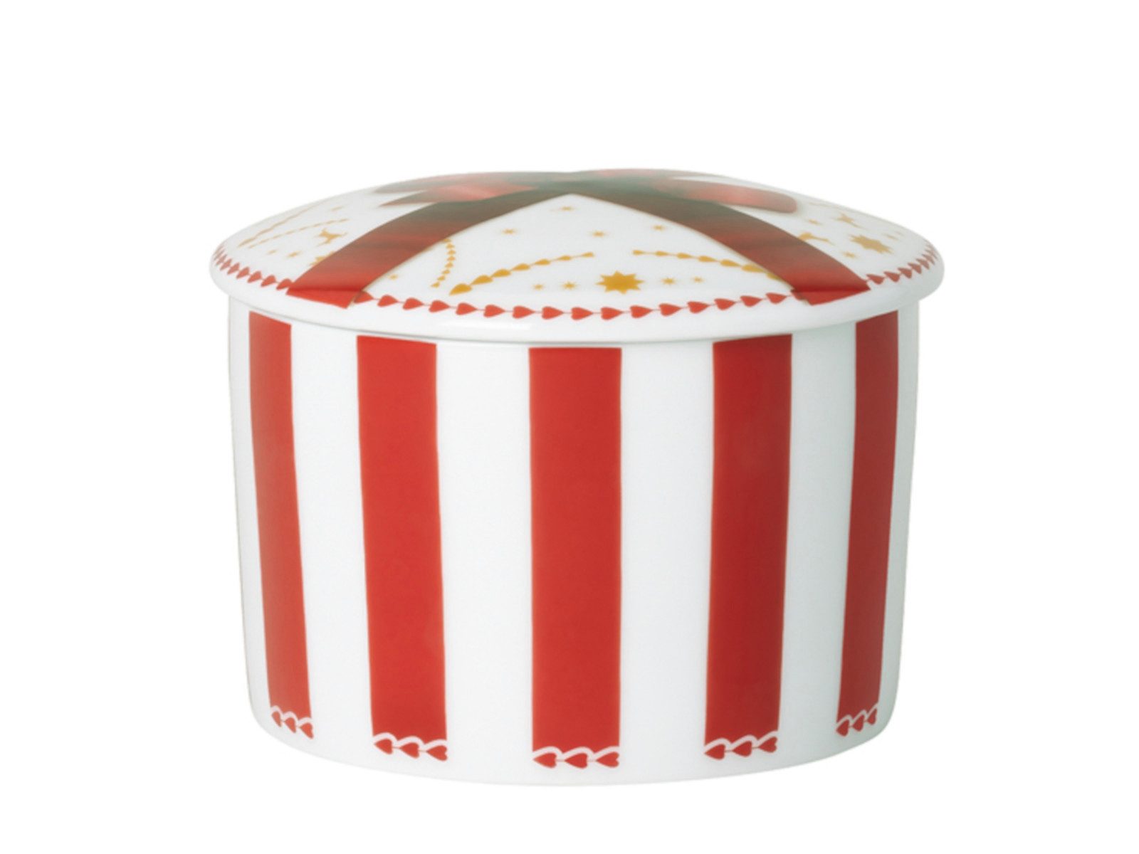 Hutschenreuther Keksdose Christmas Love red Dose klein, Porzellan