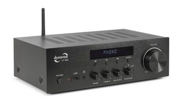 Dynavox VT-90 Vollverstärker (Anzahl Kanäle: 4-kanal, 180 W, Fernbedienung, Phono-Eingang, BT-Streaming)