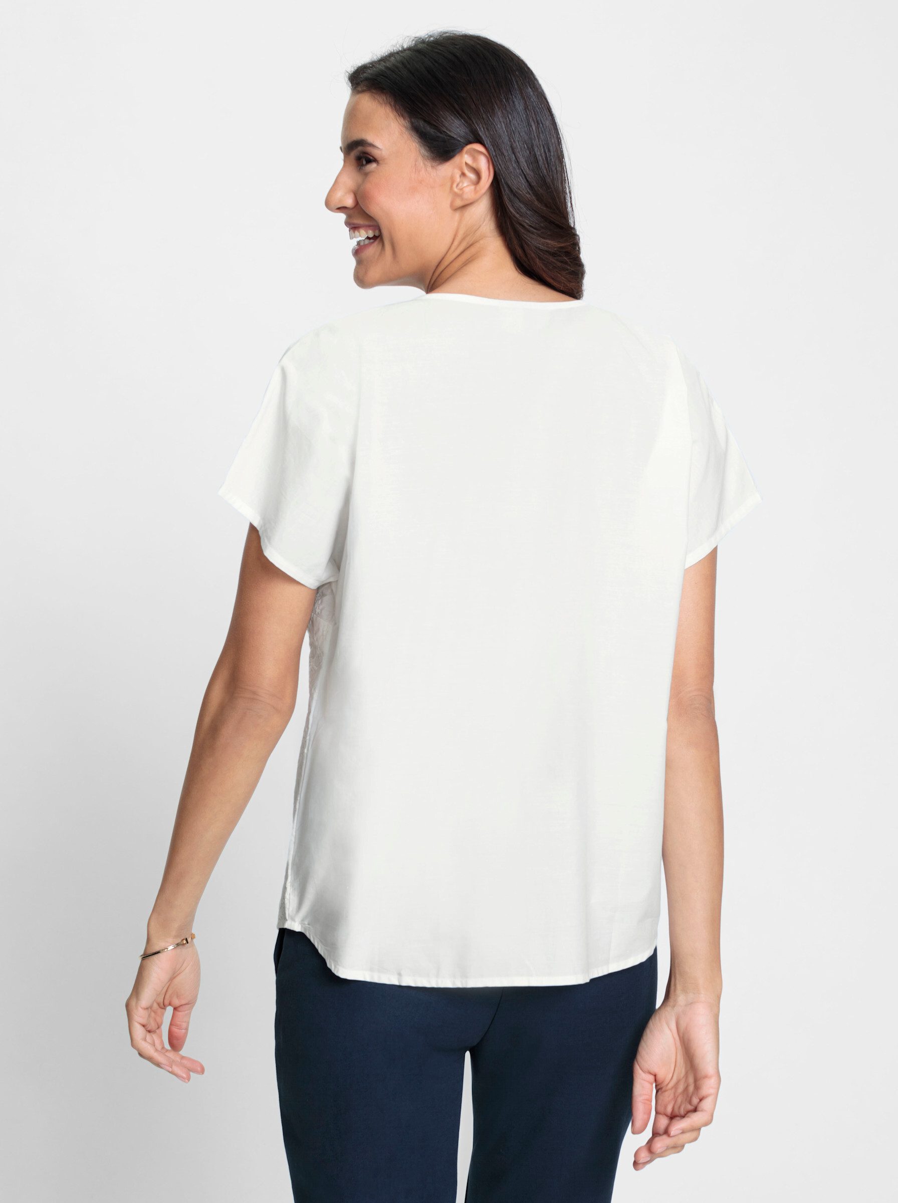 Witt Klassische Bluse Baumwollbluse günstig online kaufen